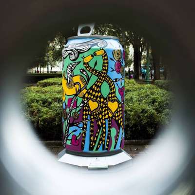 Graffiti na Praça da Liberdade, clicado por @alexandre_nunes