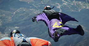 Wingsuit por todos os ângulos: vídeo interativo transmite a sensação de voar