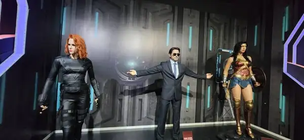 Ala dedicada aos super-heróis da Marvel