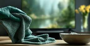 O truque caseiro para limpar telas sem deixar manchas