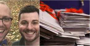 Casal recebe por engano cartas para Papai Noel e responde todas