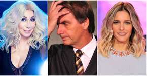 Fernanda Lima e Cher se posicionam contra Jair Bolsonaro