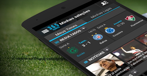 App gratuito oferece informações em tempo real sobre o seu time preferido