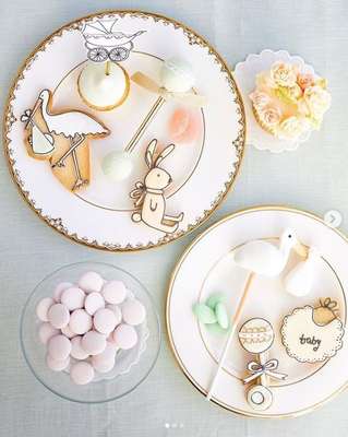 Foto divulgada por Darcy Miller, responsável pela decoração do chá de bebê da duquesa de Sussex