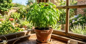 Na Espanha, para o manjericão durar anos: O macete não é o sol, mas nunca deixar a planta florir para as folhas não ficarem amargas