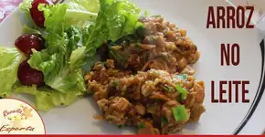 Arroz de leite com frango: diferentemente delicioso