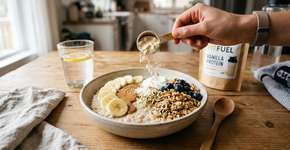 Como preparar uma sobremesa proteica com banana e aveia para ganhar massa muscular e ficar mais forte