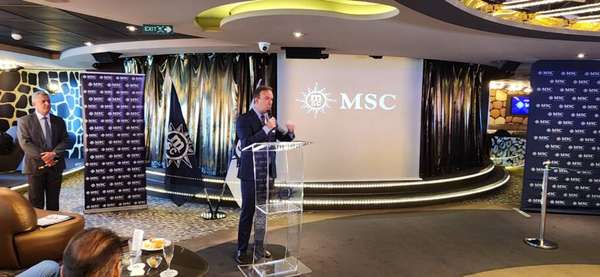 Adrian Ursilli, diretor-geral da MSC Cruzeiros no Brasil