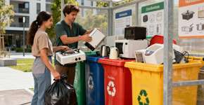 Jogar fora errado esse tipo de lixo contamina água que você bebe