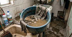 Demorei muito para entender por que o pano de chão não deve ser deixado de molho no balde