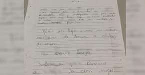 Jovem agredida pelo ex pede socorro por carta entregue a leiteiro