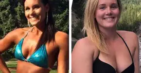 Ex-fisiculturista inspira com antes e depois de ganho de peso