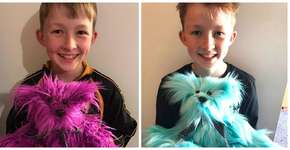 Menino costura mais de 400 bichinhos para crianças hospitalizadas