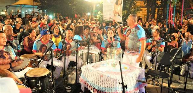 Samba da Vela no aniversário de Santo Amaro
