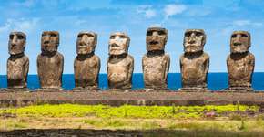 Estátuas moai podem sumir para sempre se nada for feito