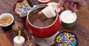 Fondue de picolé: uma receita criativa para o inverno