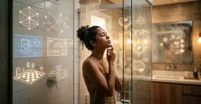 Ter o hábito de criar conversas imaginárias no banho prepara sua mente pra lidar com conflitos de verdade