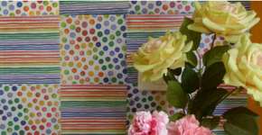 Reutilize guardanapos e faça você mesmo o papel de parede da sua casa