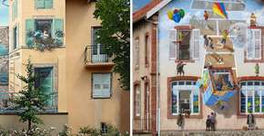 Pinturas hiperrealistas de artista no cenário urbano vão bugar sua mente