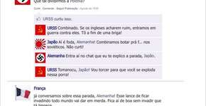 Aprenda sobre a  2ª Guerra Mundial com página do Facebook