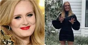 Adele é elogiada por aparecer magra na web, mas a gente lembra: ela sempre foi linda