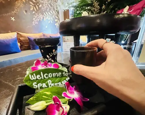 Spa do hotel Burasari, em Phuket