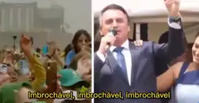 Bolsonaro puxa coro de ‘imbrochável’ no 7 de Setembro e vira piada