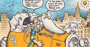 Exposição Quadrinho Marginal na Gibiteca Henfil