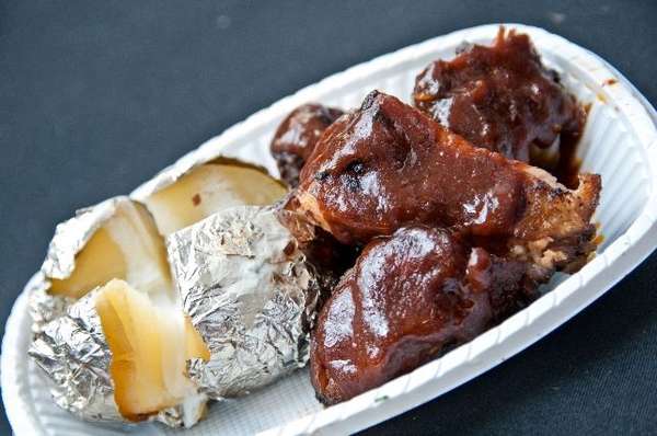 Costela e Batata com cream Cheese