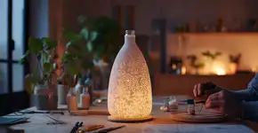 Esta técnica está revolucionando a decoração sustentável