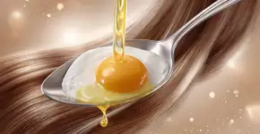 Essa mistura caseira com ovo e azeite virou febre entre os cabelos secos