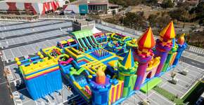 ParkShopping São Caetano recebe o maior castelo inflável da América Latina