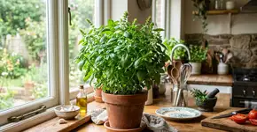 Conselhos para famílias que cultivam manjericão em casa