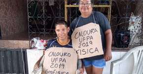 Porteira passa junto com o filho no vestibular da UFPA