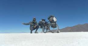 Brasileiro já viajou 20 mil km de bicicleta pela América do Sul