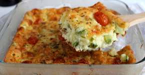 Torta de tapioca vegetariana muito cremosa e fácil de fazer