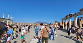 Pompeia, no sul da Itália, impõe limites de visitantes contra turismo de massa