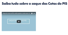 PIS: saiba se você tem dinheiro para sacar