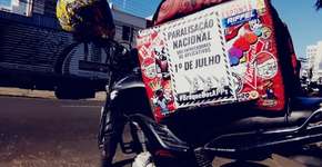 Entregadores de delivery marcam greve geral para 1º de julho