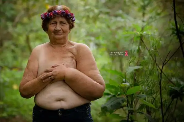 Ensaio da Natália Alves com sua avó Aurora