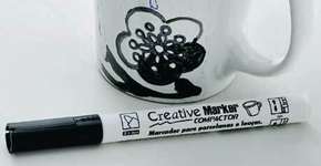 Customize peças de porcelana com apenas uma caneta