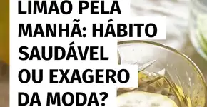 Beber água com limão de manhã: benefício real ou só mais uma tendência?
