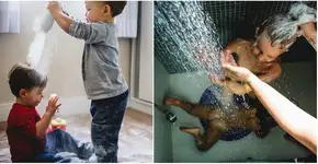 Fotos reais mostram amor e cuidado na rotina de famílias