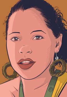 Ana Paula do projeto Luta pela paz - Rio de Janeiro