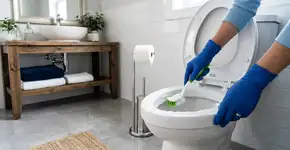 Sem água sanitária: o método mais eficiente para remover a sujeira do vaso sanitário