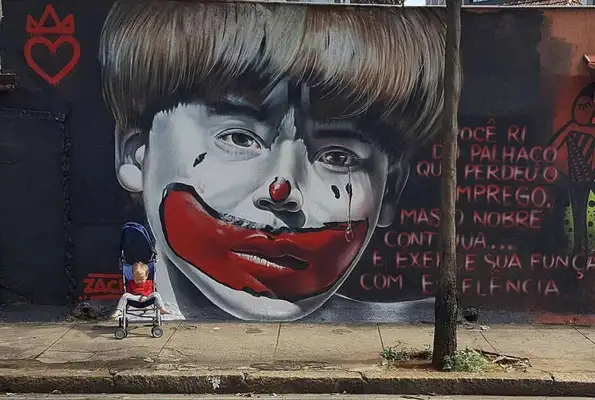 Graffiti sem local definido, clicado por @huppa13