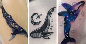 45 tatuagens de baleia para você se inspirar