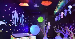 Colégio Singular cria espaço lúdico sobre o mundo marítimo no Shopping ABC