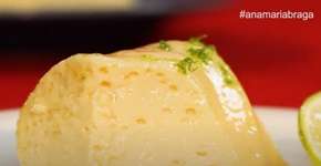 Pudim de limão sensacional que vale cada colherada