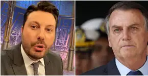 Danilo Gentili ironiza Bolsonaro estar com covid-19 e é atacado